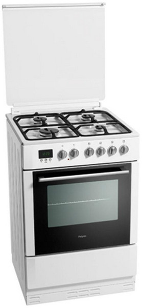 Pelgrim PF6139WIT Отдельностоящий Gas hob A Белый кухонная плита