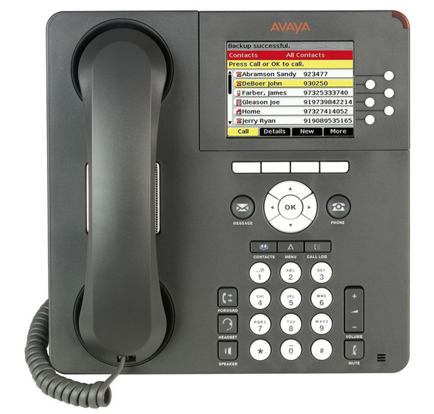 Avaya 9640 6линий ЖК Серый IP-телефон