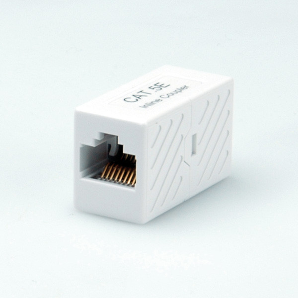 ROLINE Modular Coupler RJ-45 RJ-45 Белый кабельный разъем/переходник