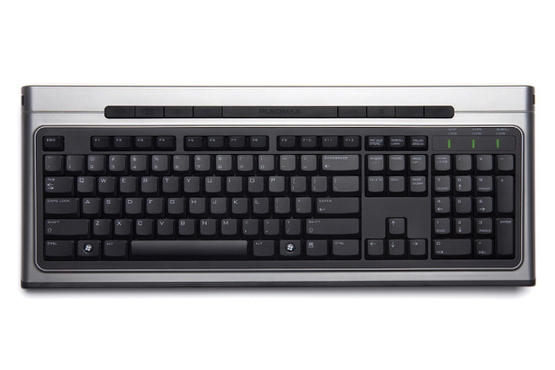 Samsung KM-205 USB QWERTY Schwarz Tastatur