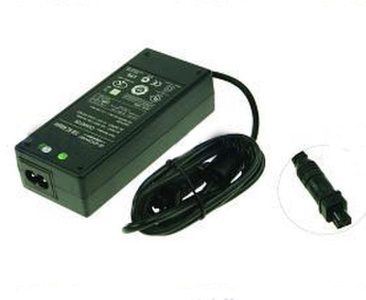 2-Power CAA0645A Black power adapter/inverter