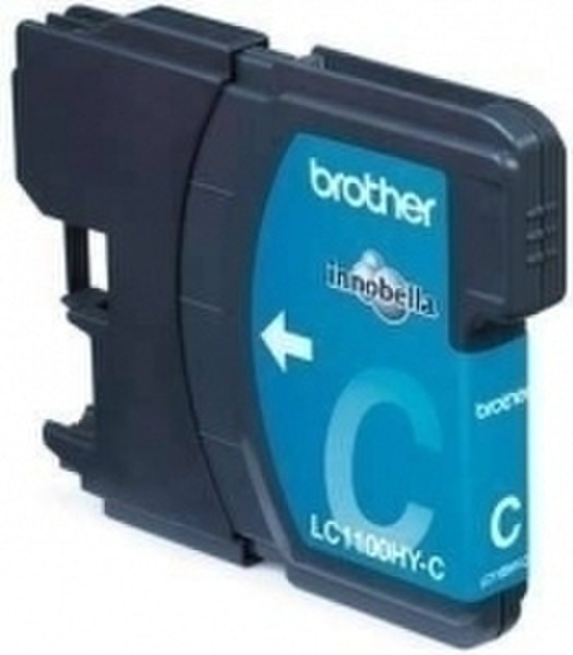 Brother LC-1100HYC Cyan ink cartridge