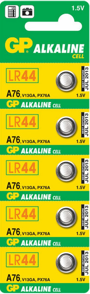 GP Batteries Alkaline Cell A76 Щелочной 1.5В батарейки