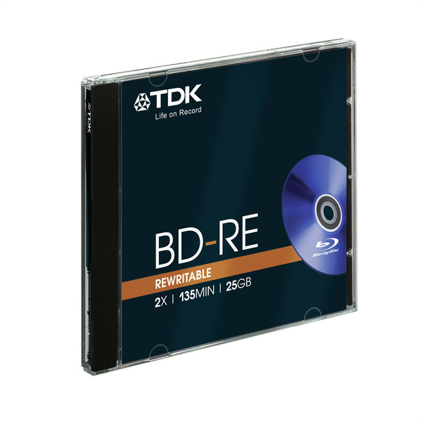 TDK BD-RE 25GB 25GB BD-RE 1pc(s)