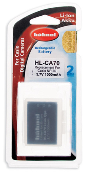 Hahnel HL-CA70 Литий-ионная (Li-Ion) 650мА·ч 3.7В аккумуляторная батарея