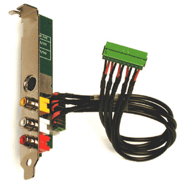 Hauppauge A/V Bracket, Cable Set Edelstahl Kabelschnittstellen-/adapter
