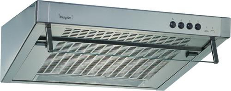 Pelgrim WA49RVS Semi built-in (pull out) 300m³/h Stainless steel cooker hood