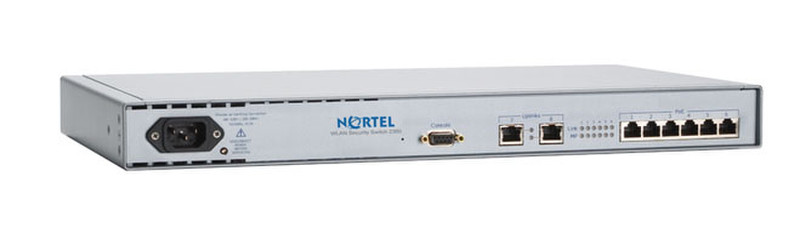 Nortel WLAN Security Switch 2361 L2 Energie Über Ethernet (PoE) Unterstützung Silber