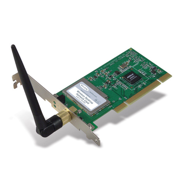 Belkin 802.11g Wireless Desktop Network Card Eingebaut 54Mbit/s Netzwerkkarte