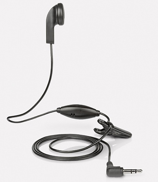 Emporia PFSPO-V170 In-ear Monaural Wired Black mobile headset