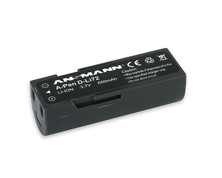 Ansmann A-Pen D Li 72 Lithium-Ion (Li-Ion) 650mAh 3.7V rechargeable battery