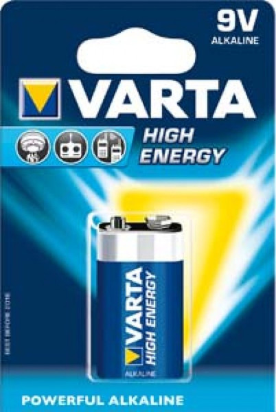 Varta 1x 9V 4922 Щелочной 9В батарейки