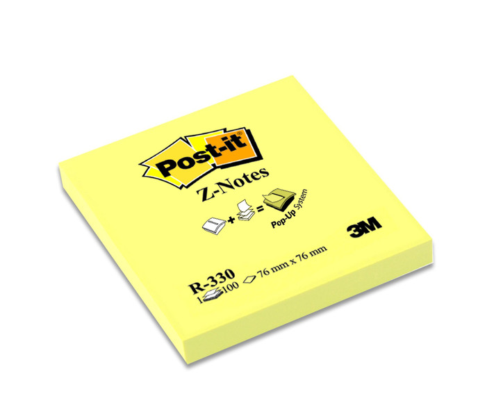 3M R330 Yellow 100pc(s) self-adhesive label