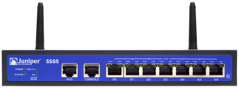 Juniper SSG-5-SB-BTW-E 90Mbit/s Firewall (Hardware)