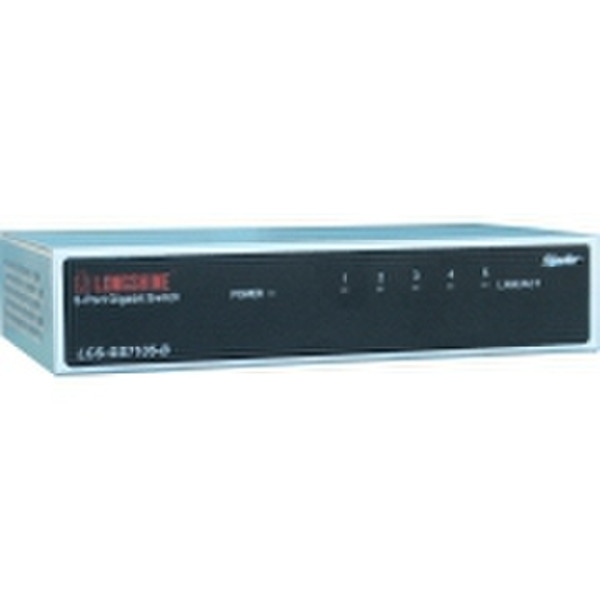 Longshine LCS-GS7105-B ungemanaged Netzwerk-Switch