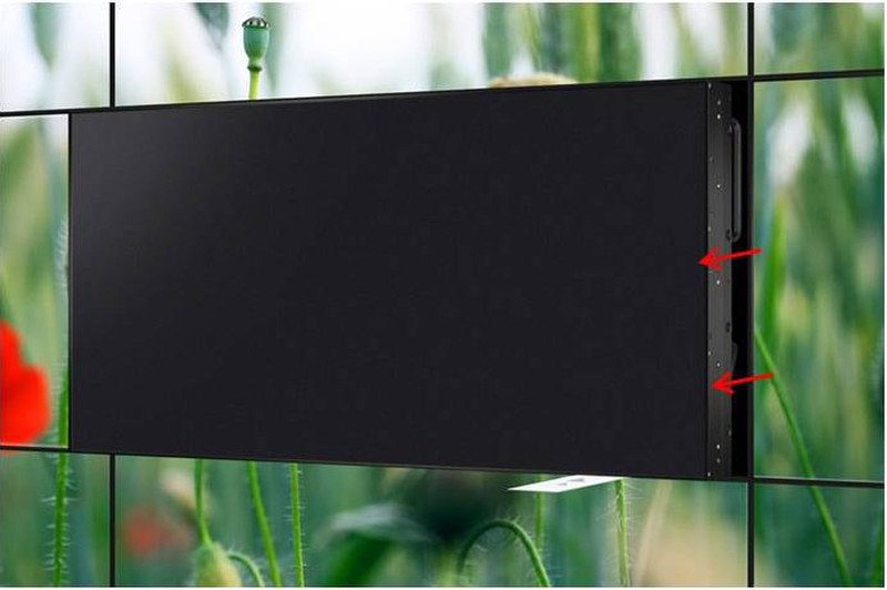 NEC WM-46UN-High Black flat panel wall mount