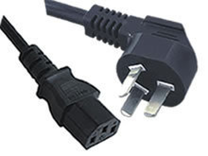 Juniper C13 - GB2099 2.5m Power plug type I C13 coupler Black power cable