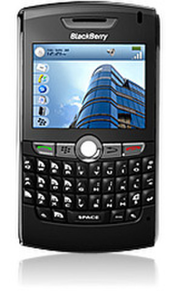 BlackBerry 8800 Одна SIM-карта Черный смартфон