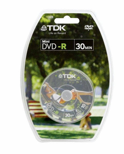 TDK T19489 1.4GB DVD-R 10pc(s) blank DVD