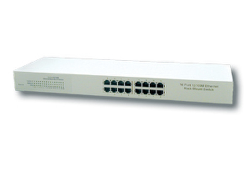 EXSYS EX-6153 Unmanaged White network switch