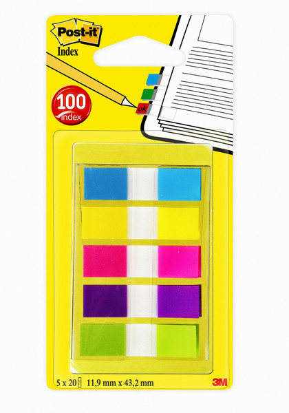 Post-It 6835CB Blank tab index Multicolour tab index