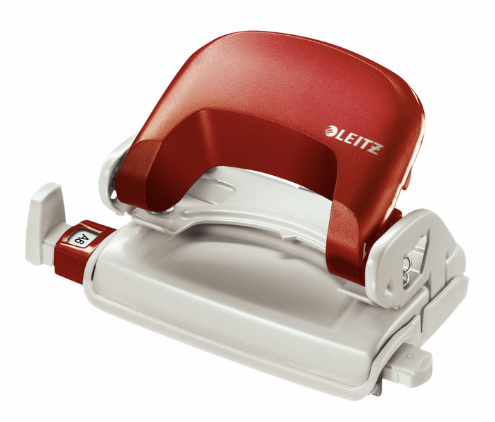 Leitz 50580025 10sheets Red hole punch