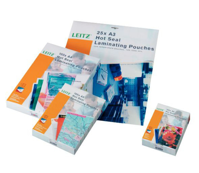 Leitz Pouches EVA 25шт ламинирующий карман