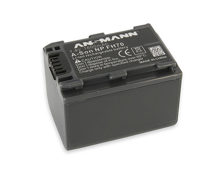 Ansmann A-Son NP FH 70 Lithium-Ion (Li-Ion) 1600mAh 7.4V rechargeable battery