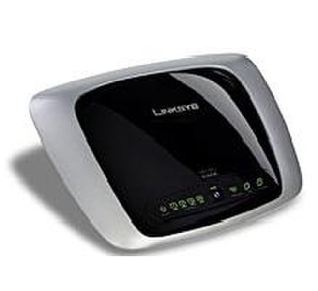 Linksys WAG160N Fast Ethernet Черный, Cеребряный wireless router
