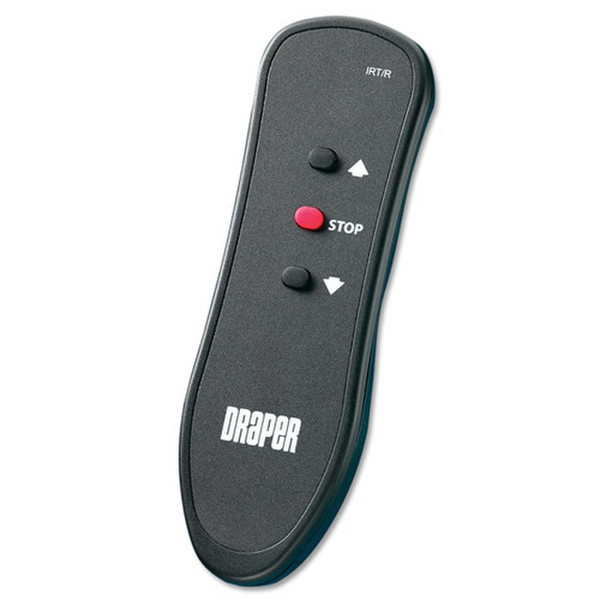 Draper IRT/R Black remote control