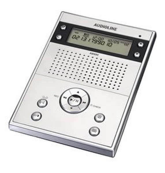 Audioline AB 880 50min Silver answering machine