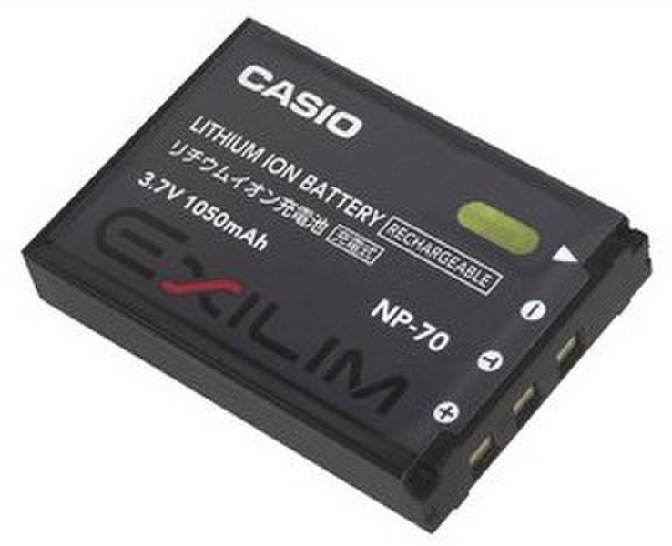 Casio NP-70 Lithium-Ion (Li-Ion) 1050mAh 3.7V rechargeable battery