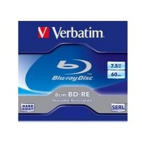 Verbatim BD-RE, 7.5GB 7.5ГБ BD-RE 1шт