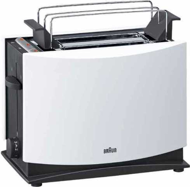 Braun HT 450 2slice(s) White toaster