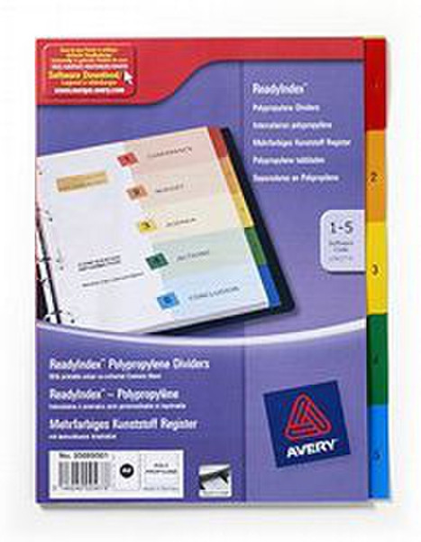 Avery Polypropylene Dividers разделитель