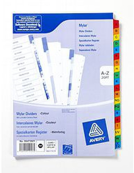 Avery Mylar Reinforced Dividers divider