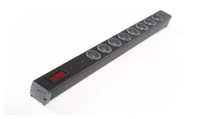 Eaton ePDU Metered 16A Rack mounting Black power distribution unit (PDU)