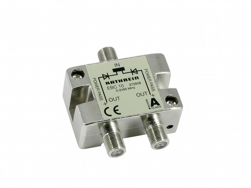 Kathrein EBC 10 F 2xF Silber Kabelschnittstellen-/adapter