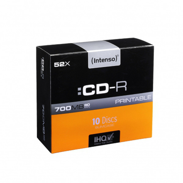 Intenso CD-R 700MB CD-R 700MB 10Stück(e)