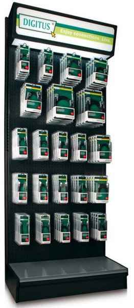 Digitus DM-70107 Freestanding Black rack