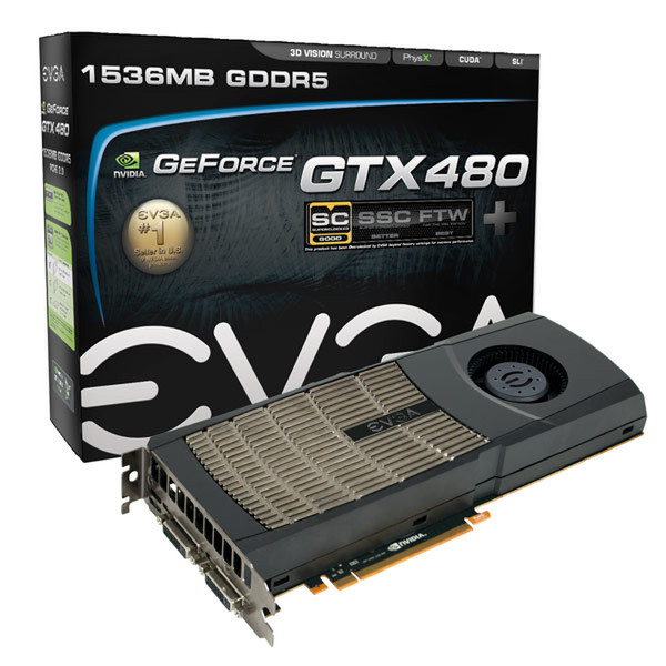 EVGA 015-P3-1485-ER GeForce GTX 480 1.5GB GDDR5 Grafikkarte