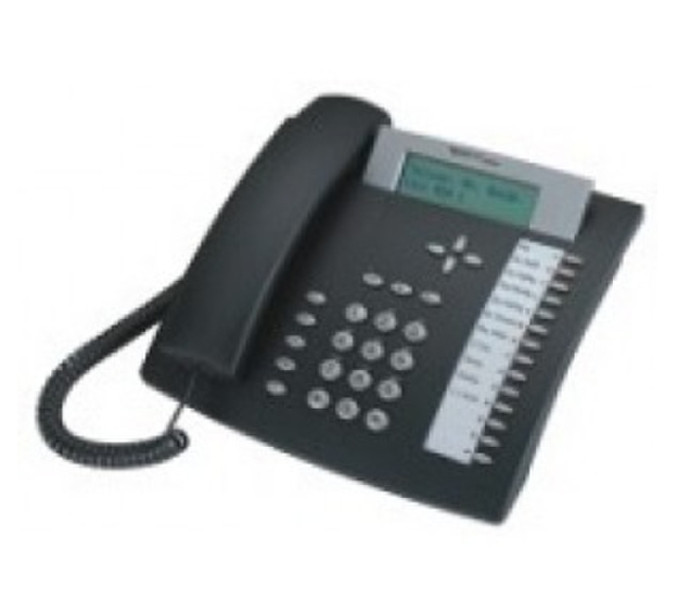 Tiptel Yealink 83 System Plus S0 D Kabelgebundenes Mobilteil Schwarz IP-Telefon
