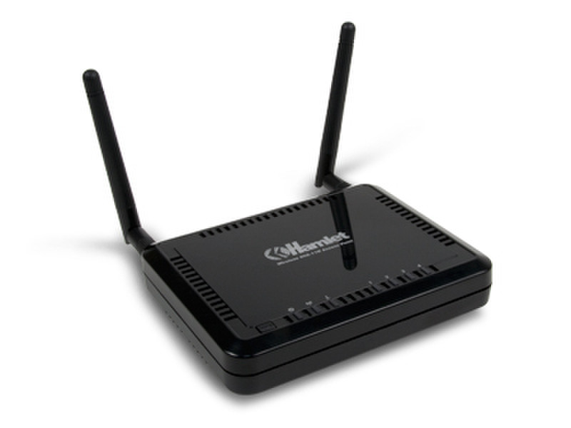 Hamlet HNW300AP Black wireless router