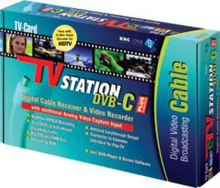 KNC One TV-Station DVB-C Plus Eingebaut DVB-C PCI