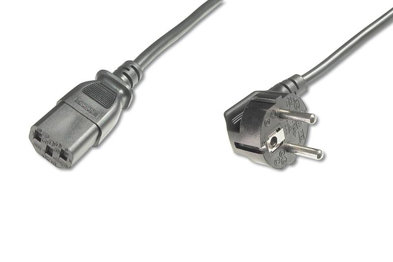ASSMANN Electronic AK 501 2M 1.8м Черный кабель питания