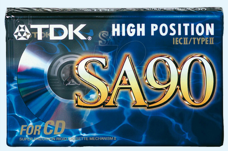 TDK SA-90 Audio сassette 90мин
