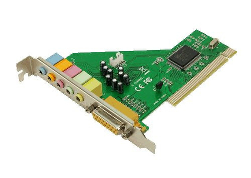 Sansun SN-SD6C Внутренний 5.1канала PCI-E аудио карта