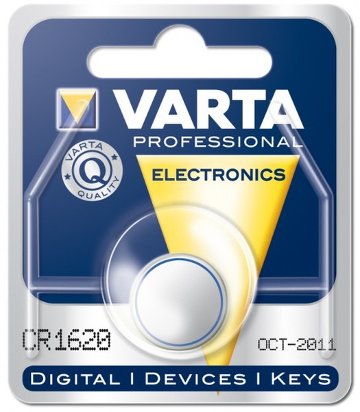 Varta 1x 3V CR 1620 Литиевая 3В батарейки