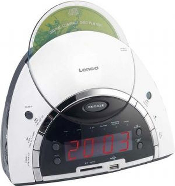 Lenco MMC-2900 Portable CD player Weiß