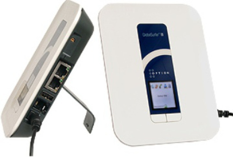 Option GlobeSurfer III Fast Ethernet White wireless router